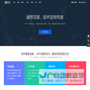 贵阳APP开发|网站建设|微信二次开发|小程序开发|商城系统开发-贵州越想互联科技有限公司